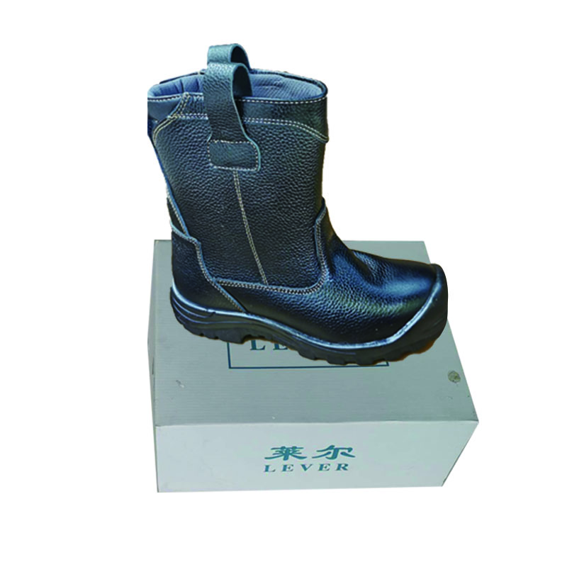 萊爾JH-017防砸防刺穿耐油耐酸堿皮安全靴圖片2