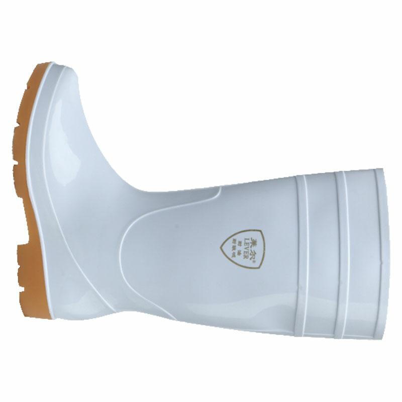 萊爾SF-9-03白色食品專用安全靴圖片4
