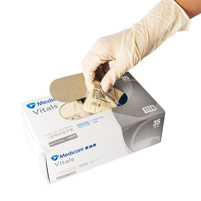 麥迪康S1114B滅菌型乳膠手套圖片1 麥迪康S1114B滅菌型乳膠手套圖片1