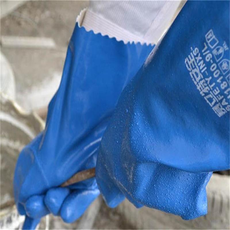 賽立特N18100-11磨砂丁腈防化手套圖片4