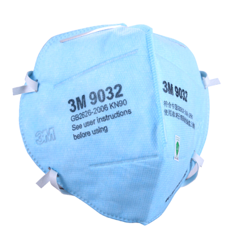 3M9032頭帶式KN90防塵口罩圖片1