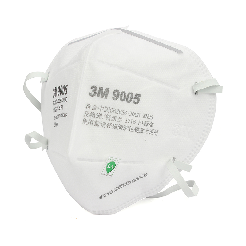 3M9005頸帶式顆粒物防塵口罩圖片3