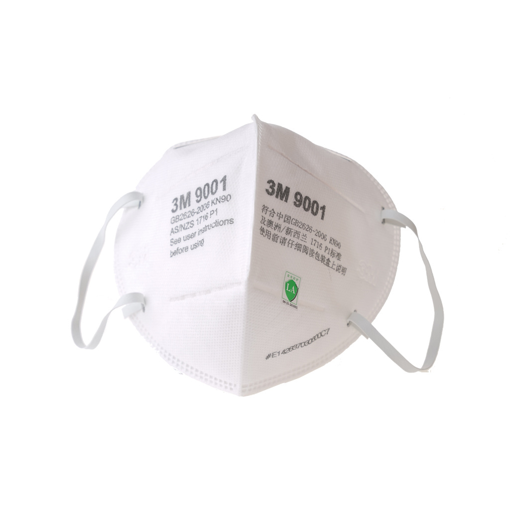 3M9001折疊式耳帶式KN90防塵口罩(雙片裝)圖片3 3M9001折疊式耳帶式KN90防塵口罩(雙片裝)圖片3