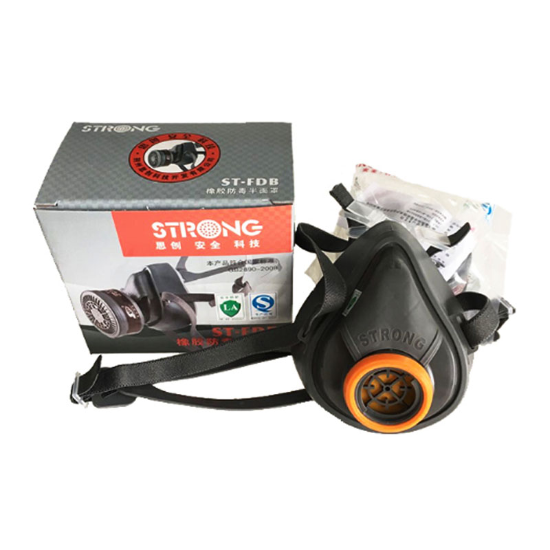 思創ST-FDB橡膠半面罩防毒面具圖片2