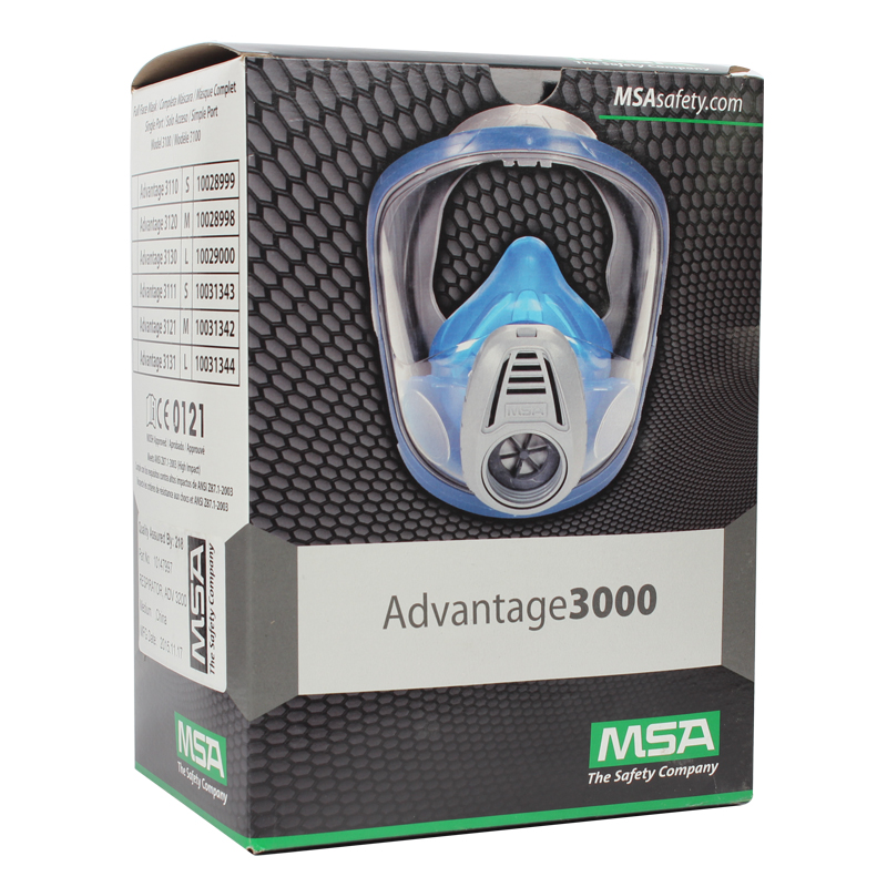 梅思安10147999 Advantage3100全面罩防毒面具小號圖片4 梅思安10147999 Advantage3100全面罩防毒面具小號圖片4