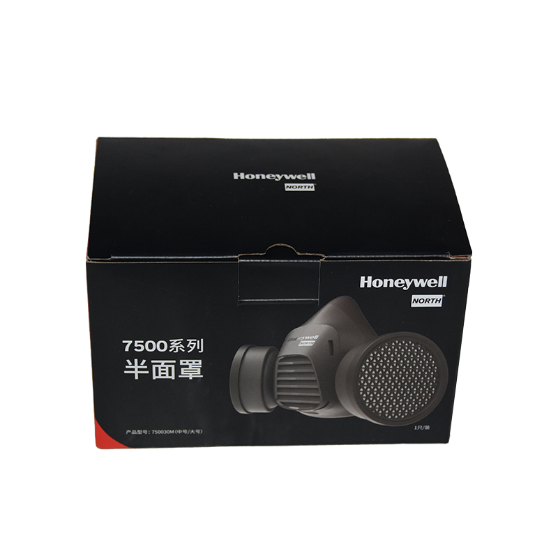 霍尼韋爾750030M雙濾盒硅膠半面罩防毒面具圖片4 霍尼韋爾750030M雙濾盒硅膠半面罩防毒面具圖片4