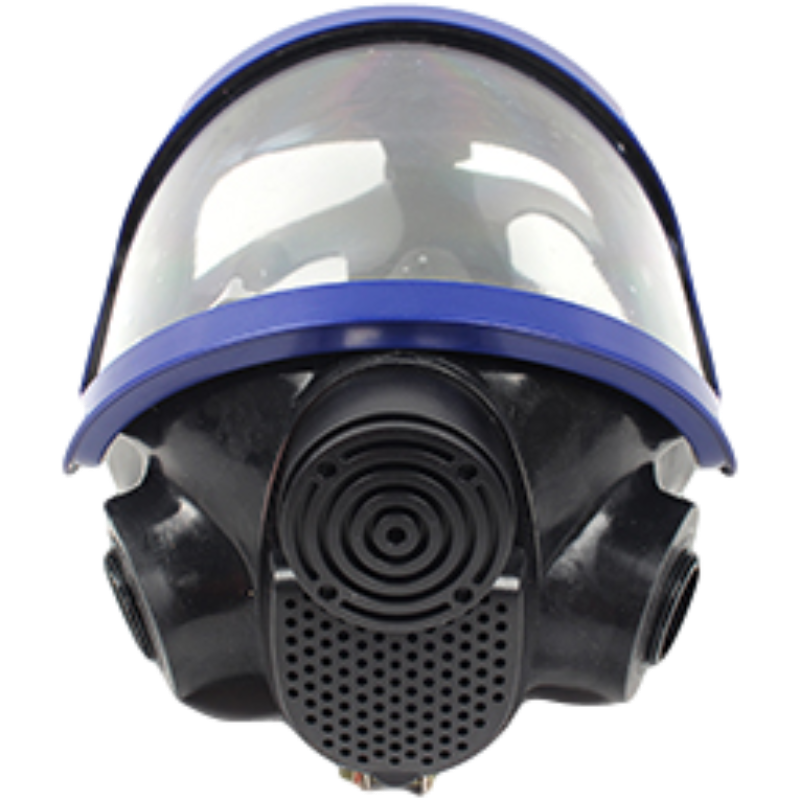 南核9006硅膠雙濾盒全面罩防毒面具圖片3