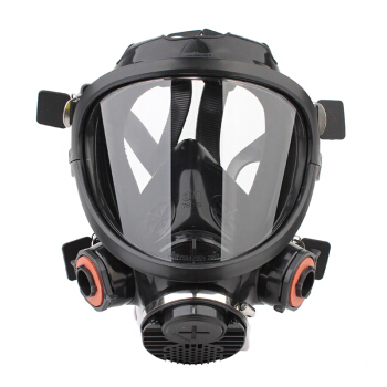 3M7800全面罩 雙濾盒防毒面具圖片1