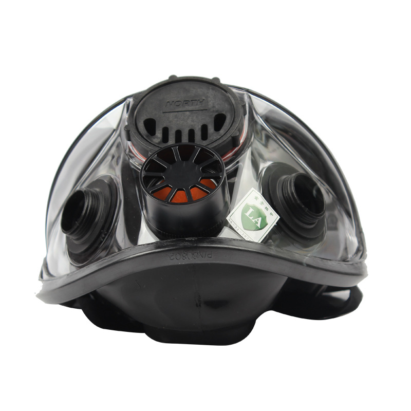 諾斯760008A硅膠全面罩防毒面具圖片2