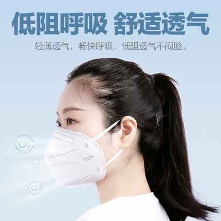 可孚一次性KN95防塵口罩圖片2