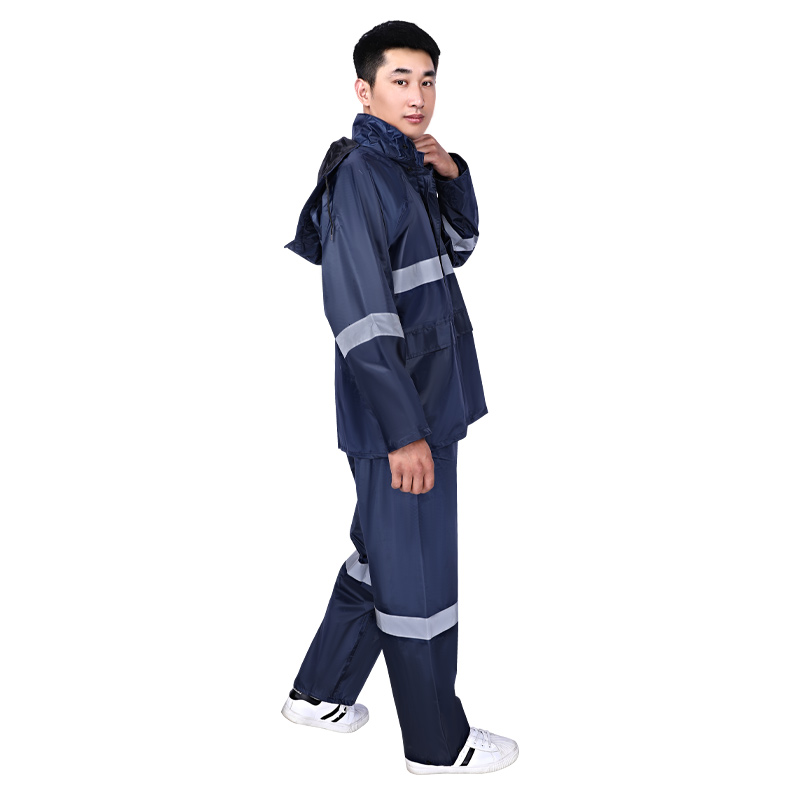 君御N211-2A帶反光條雨衣套裝圖片1