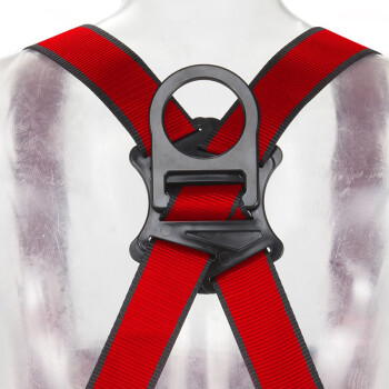 3M1161730保泰特P200五點全身式安全帶M/L紅色圖片4