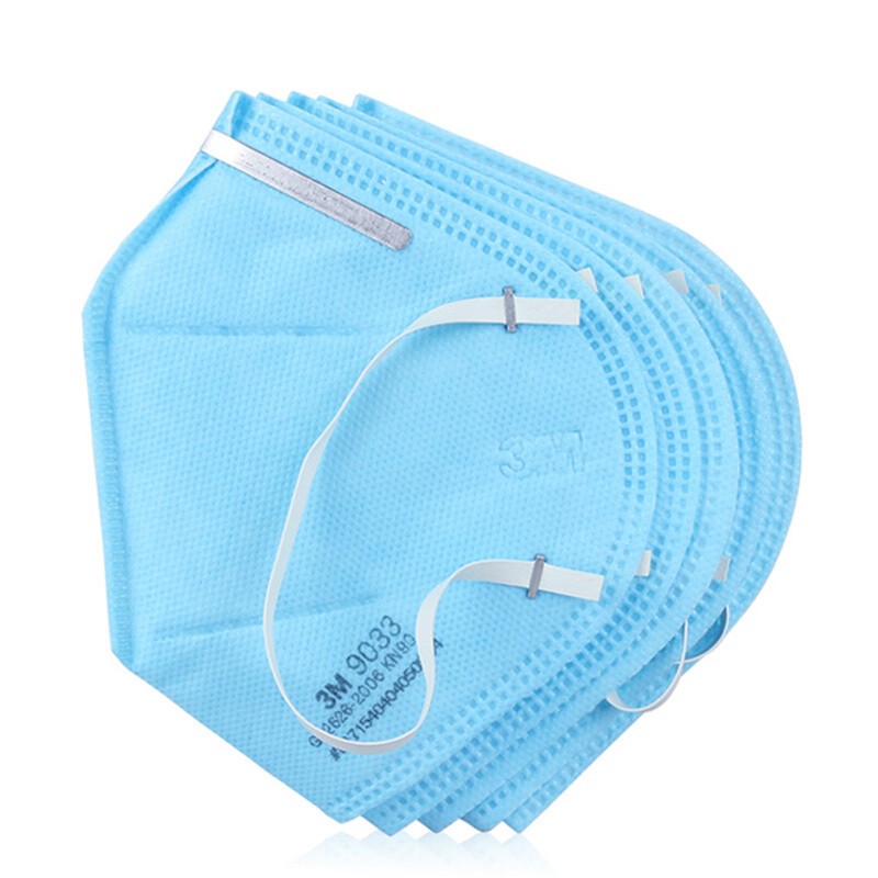 3M9033耳帶式折疊KN90防塵口罩圖片4