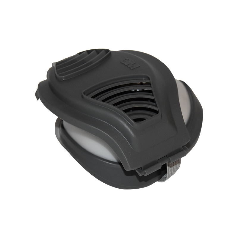 3M1212顆粒物呼吸防護套裝橡膠防塵面具圖片2