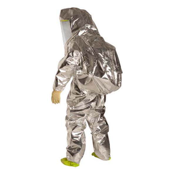 杜邦Tychem10000 TK601T LY防護(hù)服全封閉A級(jí)隔熱防化服圖片3