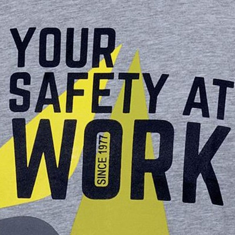 代爾塔405431灰色短袖圓領T恤圖片2