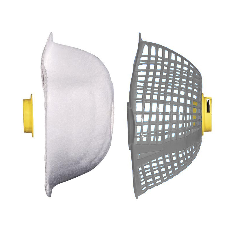 代爾塔104119可更換式帶閥防塵口罩圖片2