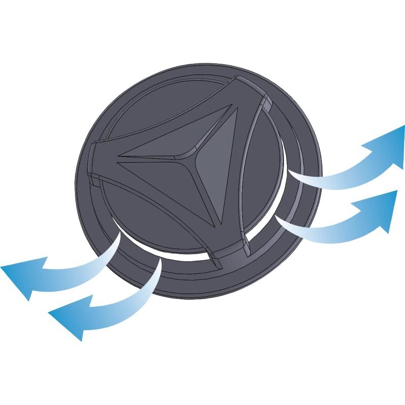 代爾塔104032帶閥FFP3防塵口罩圖片1