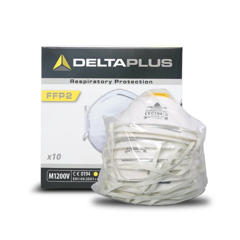 代爾塔104006帶閥FFP2防塵口罩圖片1