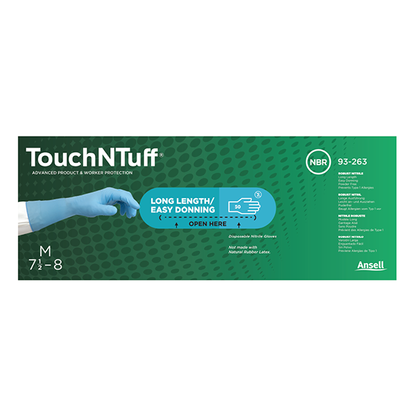 Ansell安思爾93-263TouchNTuff丁腈手套圖片1