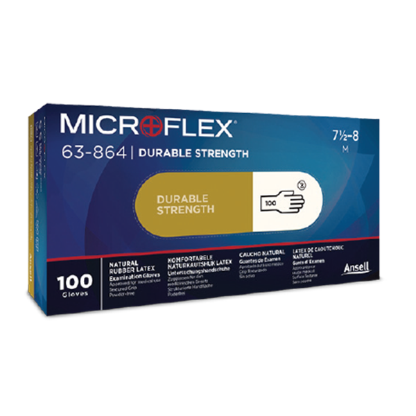 Ansell安思爾63-864MICROFLEX膠乳手套 圖片1