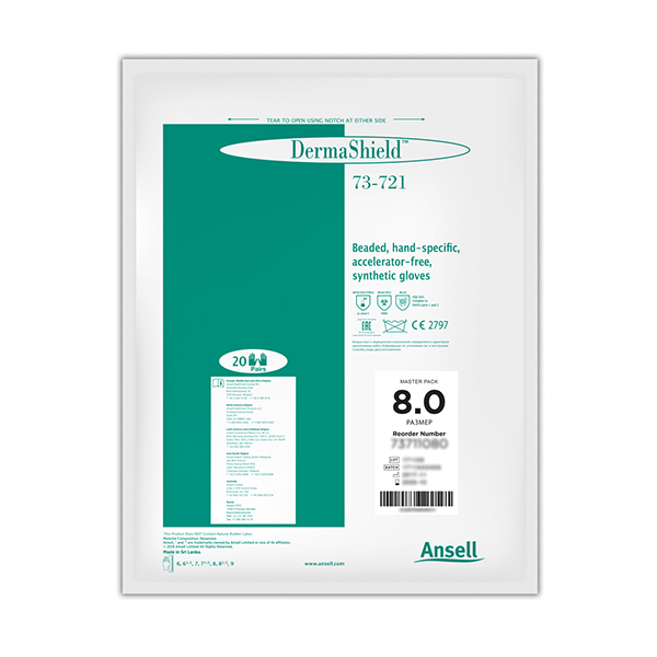 Ansell安思爾73-721DermaShield氯丁橡膠手套圖片2 Ansell安思爾73-721DermaShield氯丁橡膠手套圖片2