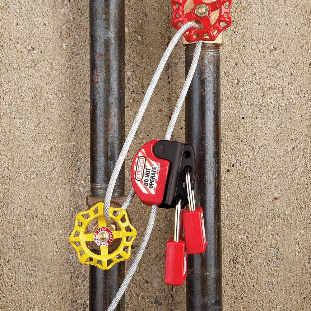 瑪斯特S806CBL3可調節鋼纜鎖圖片1