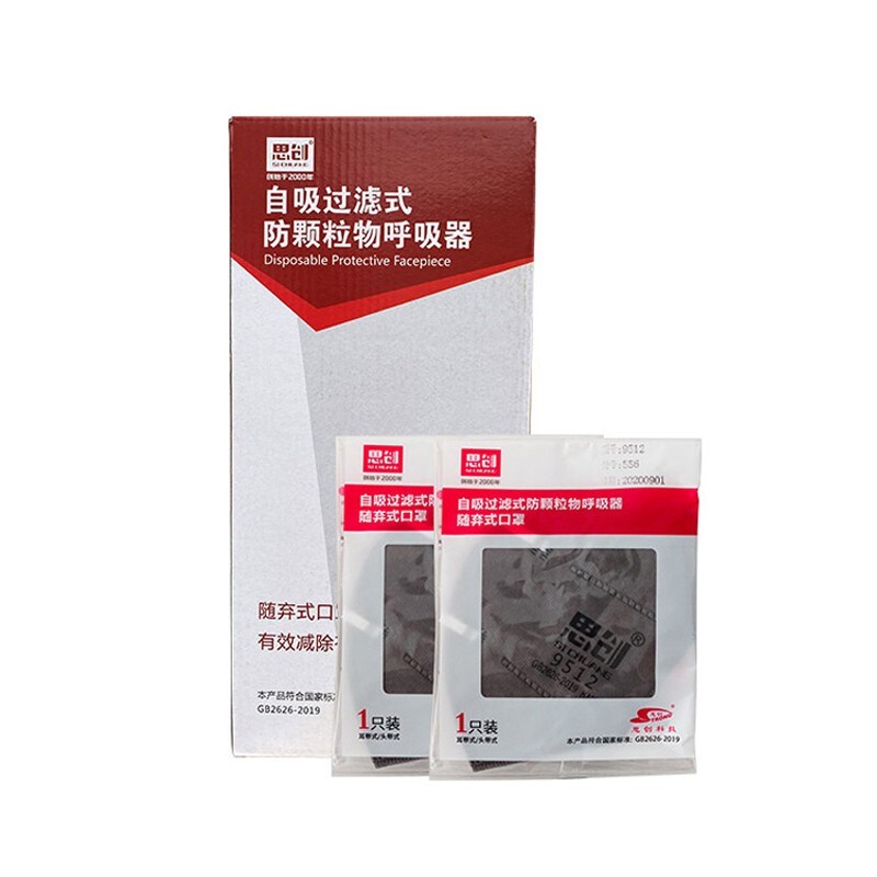 思創9512 556活性炭耳帶式KN95防塵口罩圖片4 思創9512 556活性炭耳帶式KN95防塵口罩圖片4
