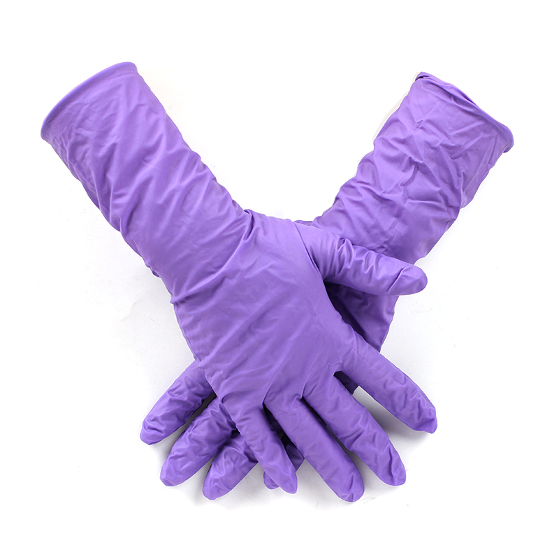 金佰利50601紫色丁腈手套加長(zhǎng)款S(舊型號(hào)97611)圖片2