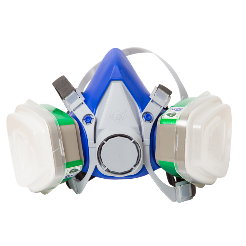 唐豐TF1203雙盒半面罩防毒面具圖片2 唐豐TF1203雙盒半面罩防毒面具圖片2