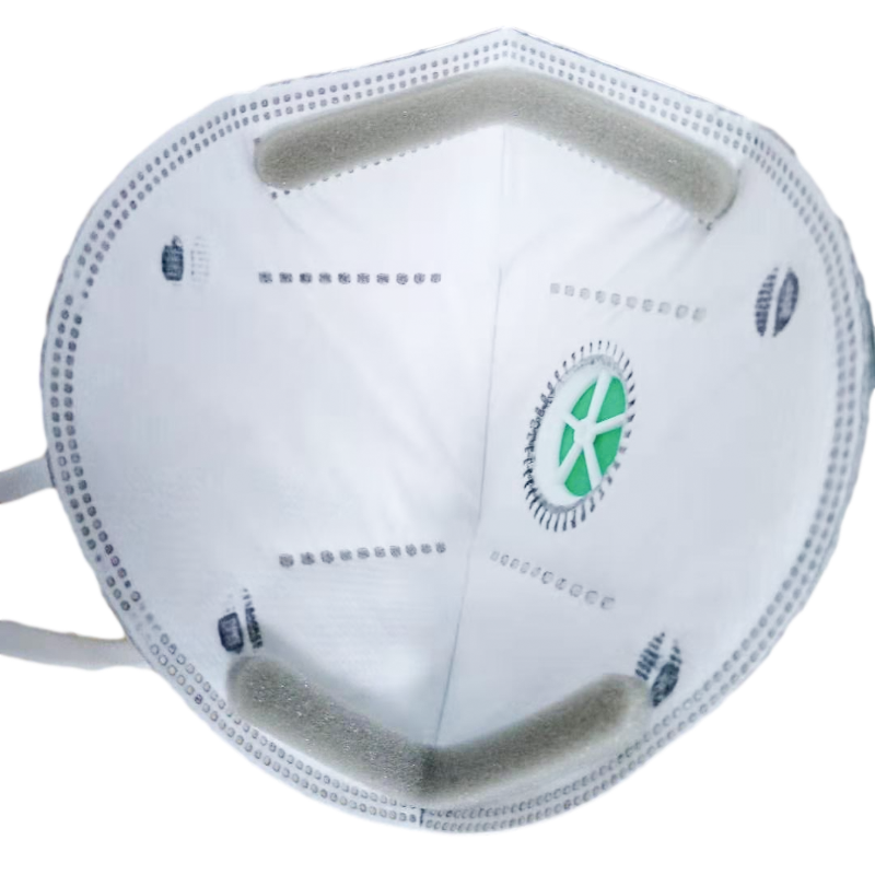 冠樺8861V折疊帶閥耳帶式KN95防塵口罩圖片1