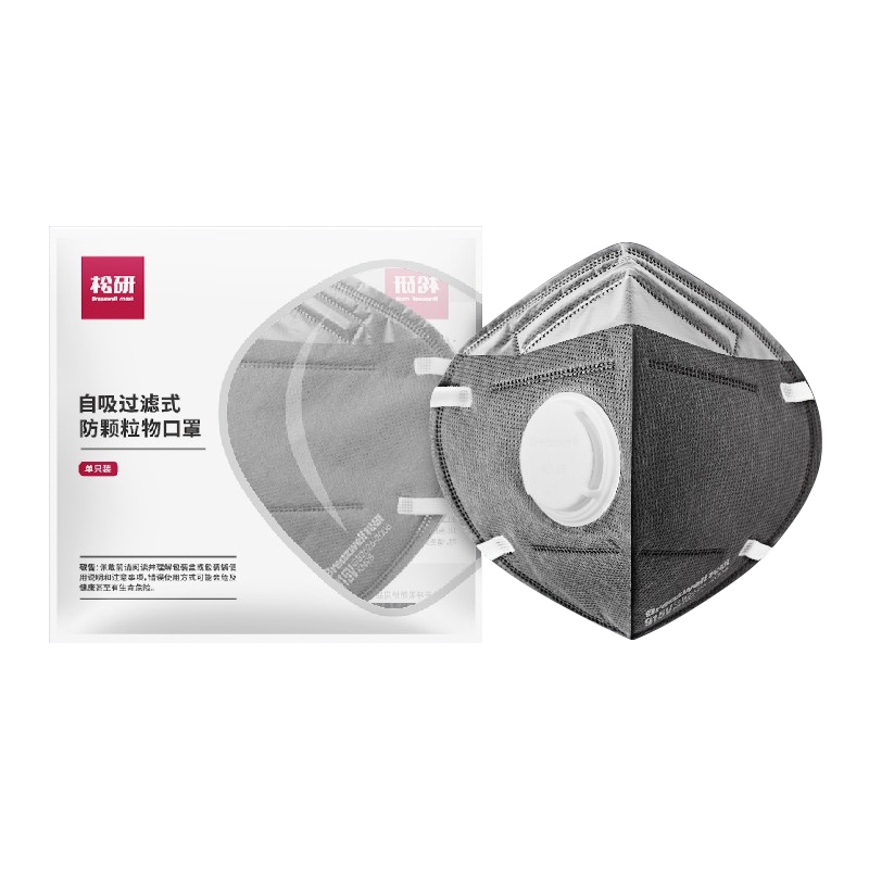 松研915V活性炭帶閥防塵口罩圖片1