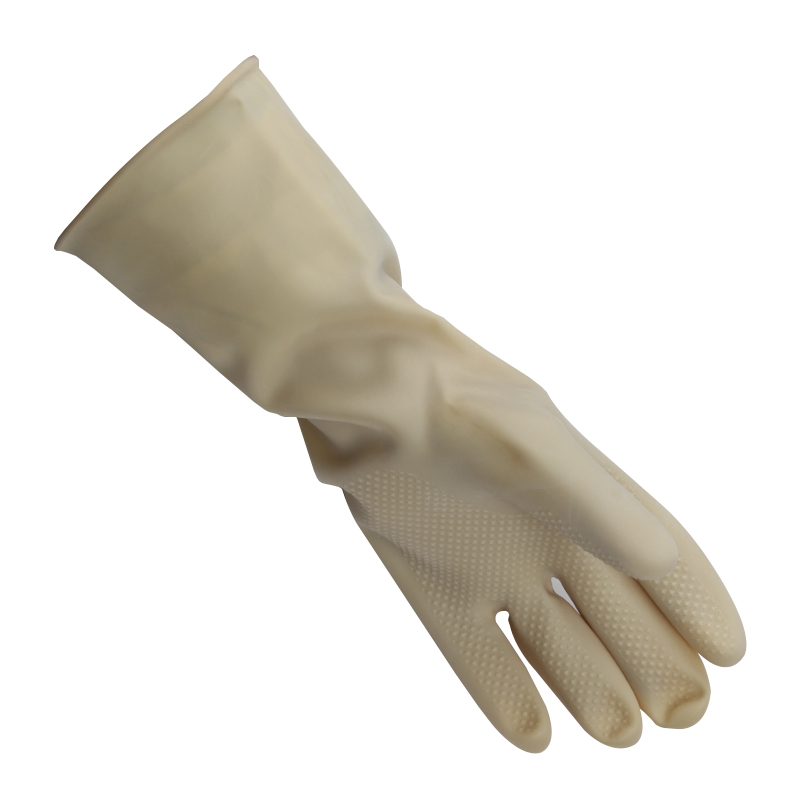 威蝶40B白色加厚乳膠手套圖片2