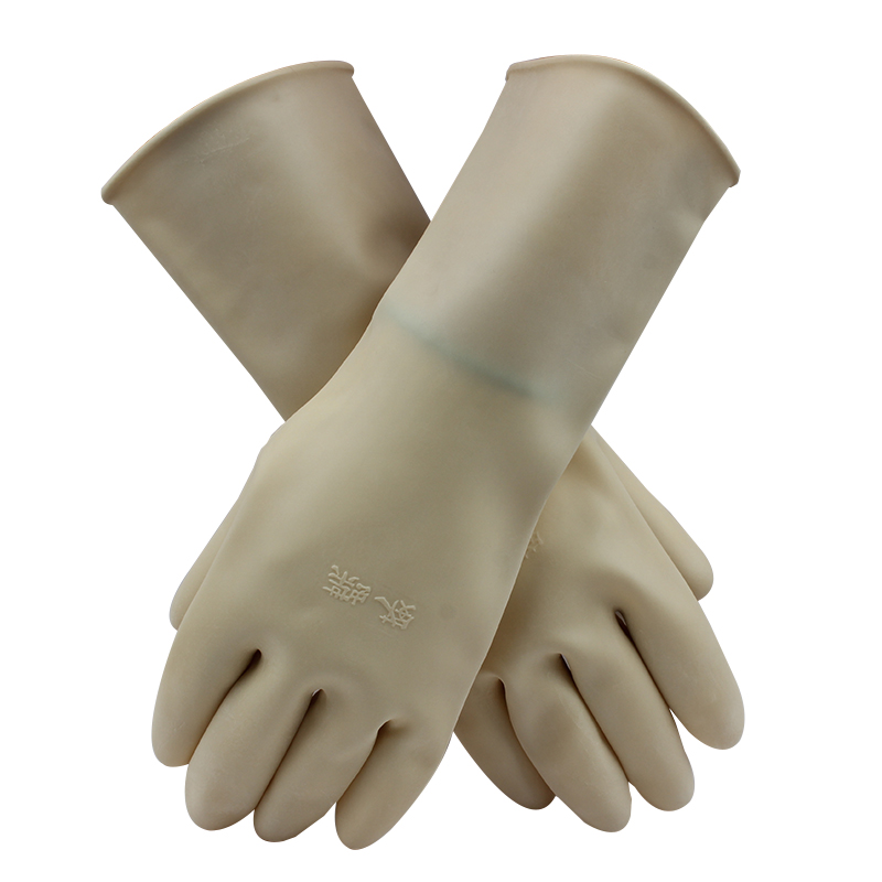 威蝶40A-1白色乳膠手套圖片1