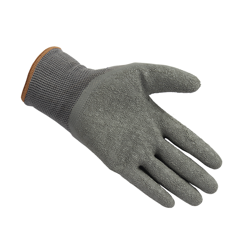 星宇L508十三針彩滌綸乳膠皺紋勞保手套圖片1 星宇L508十三針彩滌綸乳膠皺紋勞保手套圖片1