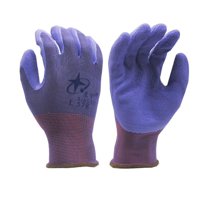 星宇L578尼龍乳膠發泡勞保手套圖片1
