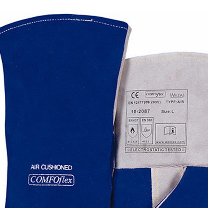 威特仕10-2087-M斜拇指款焊工手套圖片1