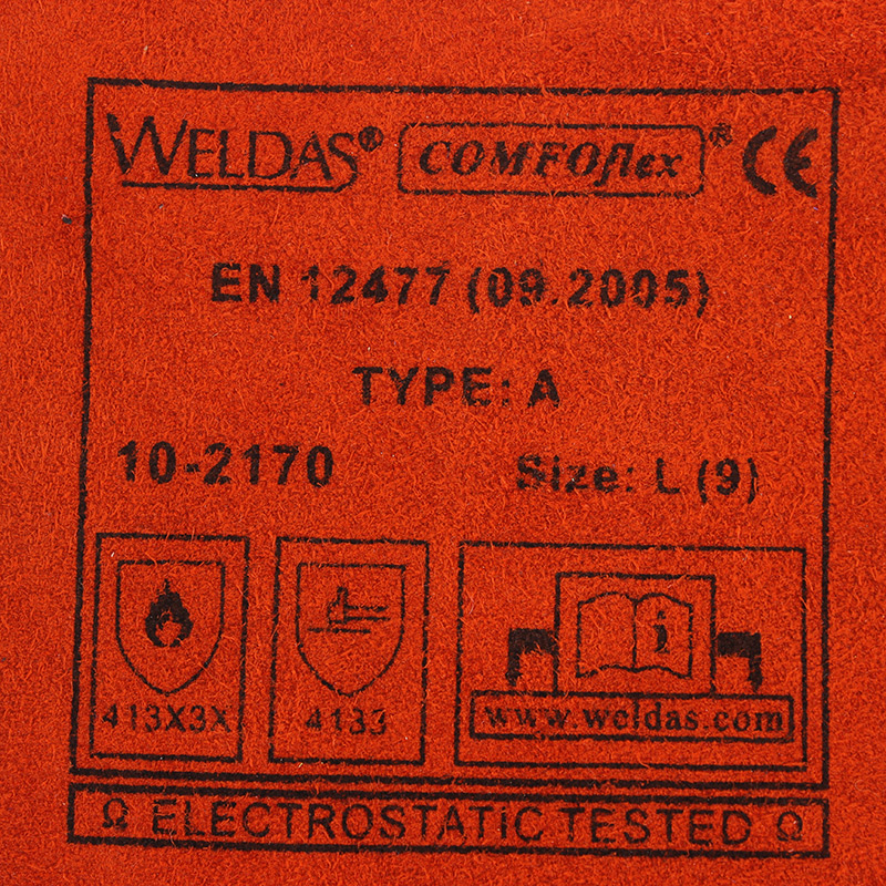 威特仕10-2170-L斜拇指款焊工手套圖片4 威特仕10-2170-L斜拇指款焊工手套圖片4