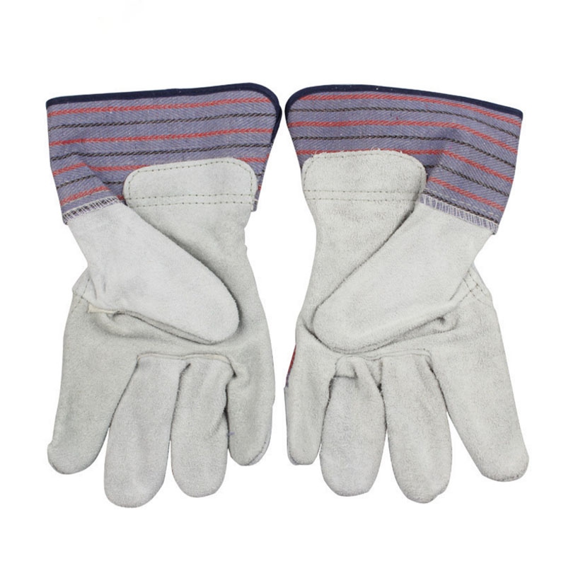 威特仕10-2215-L牛二層皮勞保手套圖片1