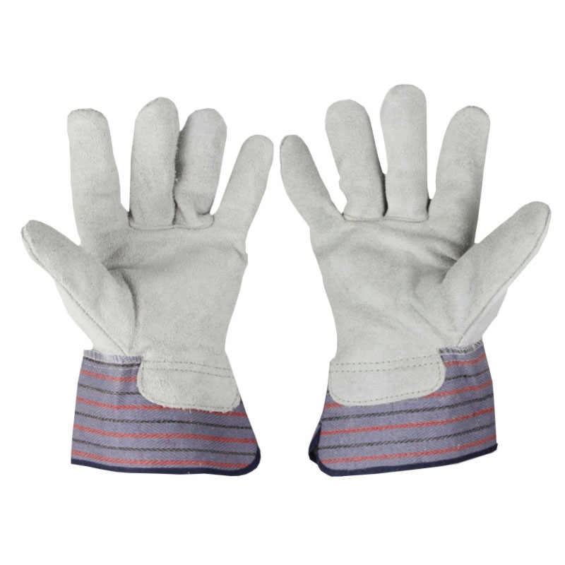 威特仕10-2215-L牛二層皮勞保手套圖片3