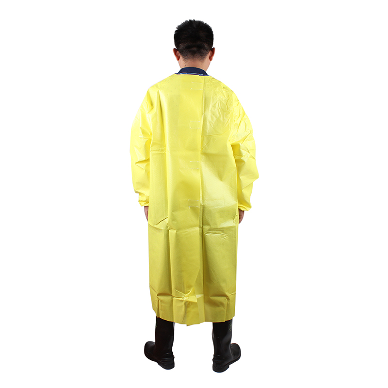 微護佳3000黃色YE30-W-99-214-00帶袖防化圍裙圖片4 微護佳3000黃色YE30-W-99-214-00帶袖防化圍裙圖片4