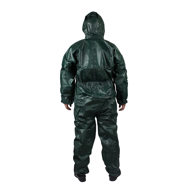微護佳MC4000 GR40-T-99-111-03綠色雙袖連體防護服圖片1 微護佳MC4000 GR40-T-99-111-03綠色雙袖連體防護服圖片1