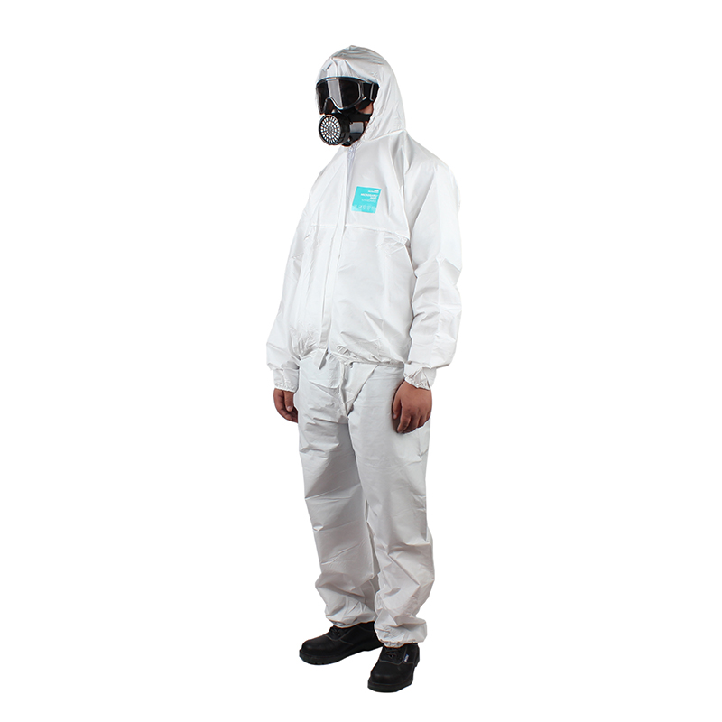 微護佳MG2000WH20-B-99-219-02白色分體防護服 圖片2