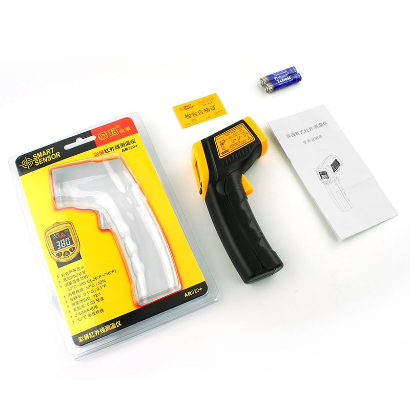 ?，擜R320+迷你式紅外測溫儀圖片3