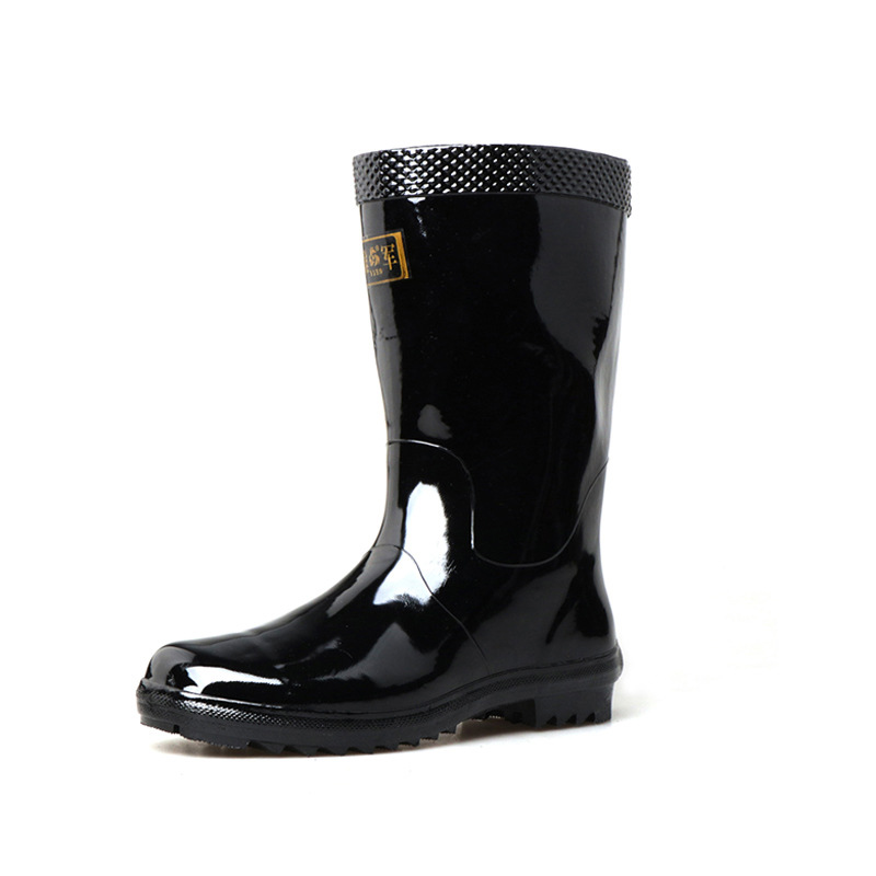 3539中筒橡膠雨靴圖片2