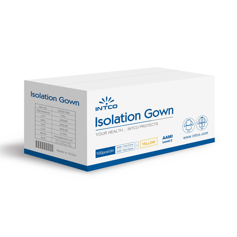 英科IG25U21025C白色醫(yī)用隔離衣圖片4