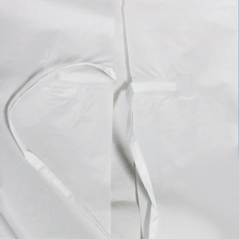 英科IG4531015C藍(lán)色醫(yī)用隔離衣圖片2