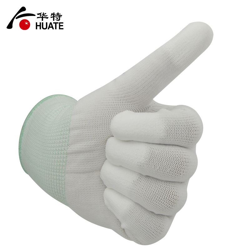 華特2#PU凈化涂指勞保手套圖片1 華特2#PU凈化涂指勞保手套圖片1