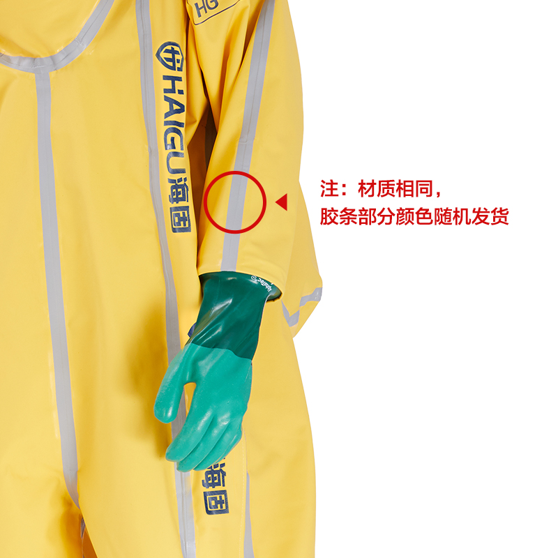 海固HG-2NP內置二級半封閉輕型防化服圖片3