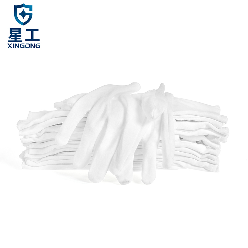 星工XGS-P5禮儀棉布紗線勞保手套圖片1 星工XGS-P5禮儀棉布紗線勞保手套圖片1